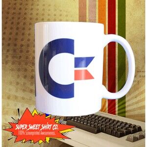 Commodore 64 Mug, Computer Geek, Ceramic Handled Mug